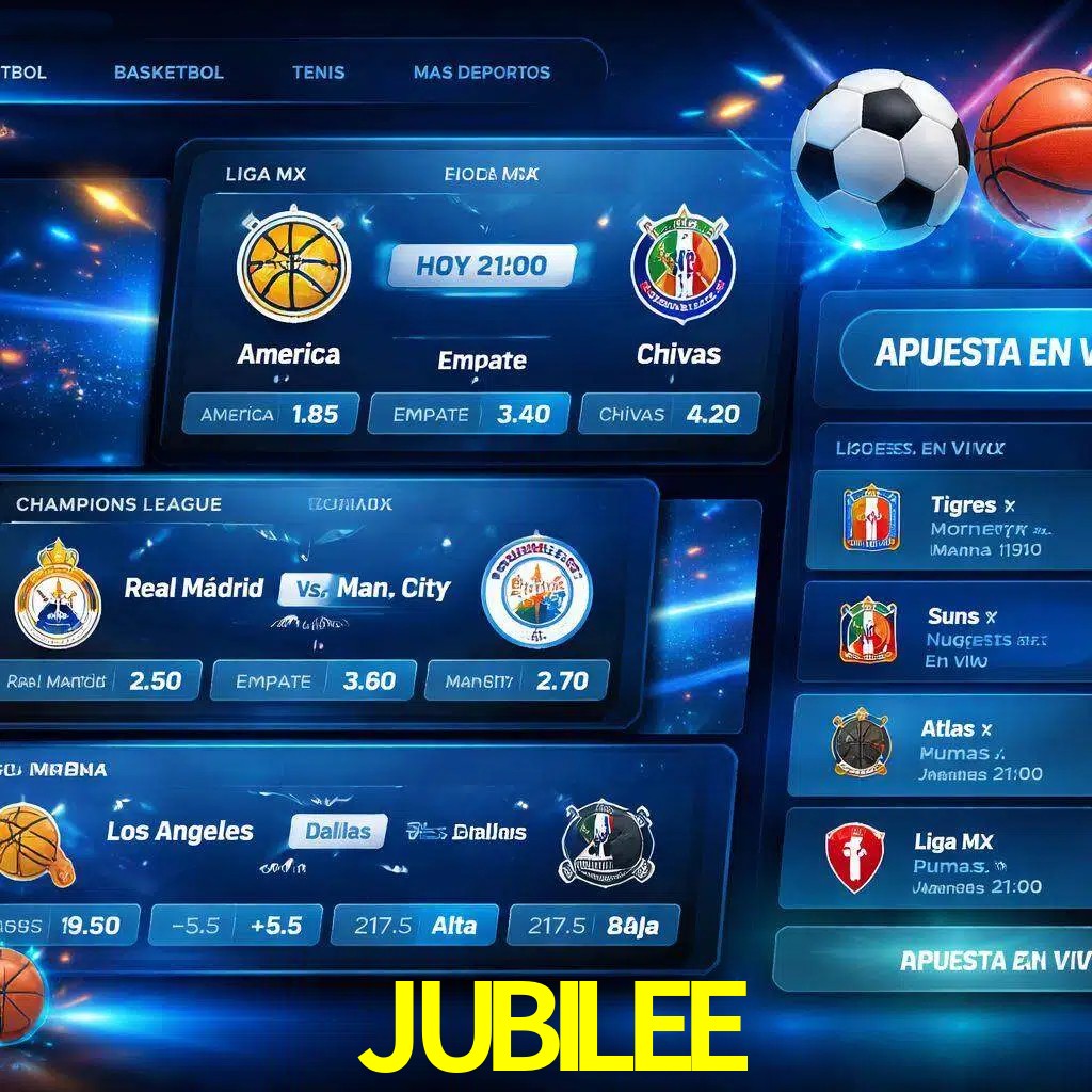 Mercados de apuestas deportivas JUBILEE para jugadores en México